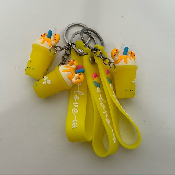 Cute Mickey Ear Shaped Ice Cream Key Chain 4 colors - Picture 10 of 16